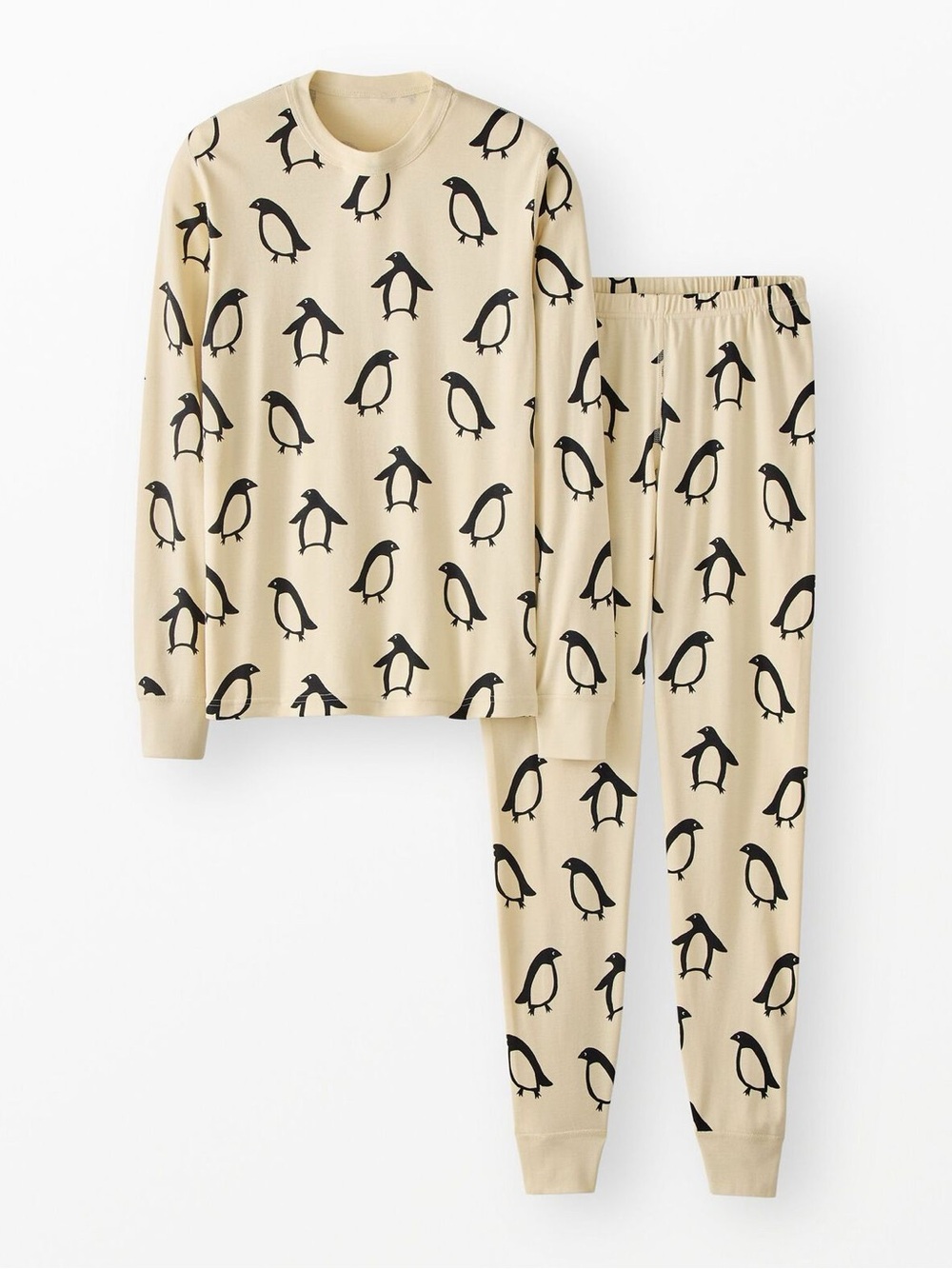 Women's HANNA ANDERSSON Unisex Holiday Long John PJs SOLD OUT PENGUINS Large